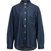 Object Langermet Denimskjorte