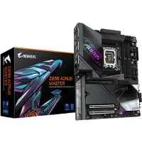 Gigabyte AORUS Z890 MASTER - Hovedkort - ATX - LGA1851-sokkel - Z890 Chipset - USB-C 3.2 Gen 2x2, USB 3.2 Gen 1, USB 3.2 Gen 2, USB4 - 10 Gigabit LAN, Bluetooth, Wi-Fi 7 - innbygd grafikk (CPU kreves) - HD-ly