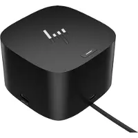 HP | Thunderbolt Dock G4 - Dockingstasjon - HDMI, 2 x DP, Thunderbolt, USB-C - GigE, 2,5 GigE - 120 Watt - Sort