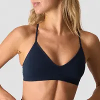 ICANIWILL Smooth Seamless Sports‑BH Smale Stropper Mørkeblå