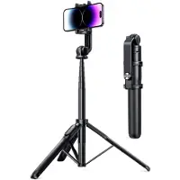 UGREEN LP586 Selfie stick telescopic tripod with Bluetooth remote control - 1.5m - Black