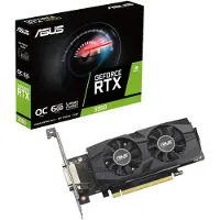 Asus GeForce RTX 3050 grafikkort 6 GB GDDR6 LP BRK OC Edition