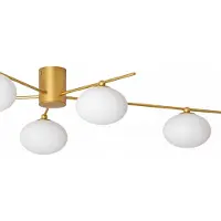 LINDBY Valisa taklampe, gull, 5 lamper