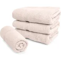 Borg Økologisk håndkle - 100 % GOTS-sertifisert bomull - 50x100 cm - Beige