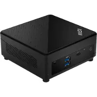 MSI CUBI 5 1M 437BEU - Barebone - mini-PC 1 x Core 7 150U / inntil 5.4 GHz - RAM 0 GB - Intel Graphics - IEEE 802.11ax (Wi-Fi 6E), Bluetooth 5.3, Gigabit Ethernet, 2.5 Gigabit Ethernet - svart