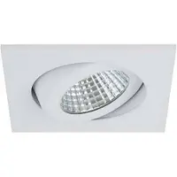 Brumberg downlight IP65 kantet stillbar krom
