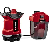 Einhell GE-DP 18/25 Li - Solo Power X-Change 4181580 Spillvann/senkbar pumpe flertrinns 7500 l/t 5 m - SOLO