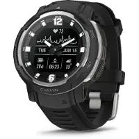 Garmin Instinct Crossover klokke 45 mm 010-02730-03, svart / grafitt