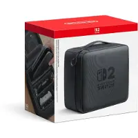 Nintendo 0045496321512, Reiseveske, , Svart, Switch 2, Glidelås