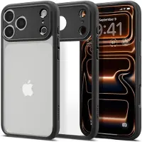 Spigen Ultra Hybrid-etui for iPhone 17 Pro - matt svart