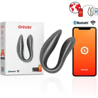 Oninder - LISBOA BLACK G-POINT & CLITORIS STIMULATOR - FREE APP