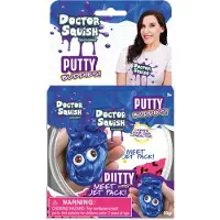 Dr Squish Jet Pack (mørk blå) - Putty Buddies 50 g