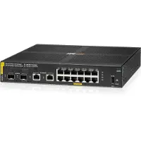 HP HPE Aruba Networking CX 6000 12p 10M/100M/1G Class4 PoE 2p SFP 1G 139W Switch - Switch - Styrt - 12 x 10/100/1000 (PoE+) + 2 x Gigabit SFP (opplink...