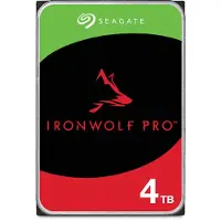 Seagate IronWolf Pro ST4000NT001, 3,5, 4000 GB, 7200 rpm