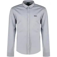BOSS Motion 10263169 Green Skjorte Med Lange Ermer