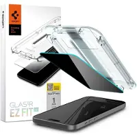 Spigen Glas.tR EZ Fit Privacy Tempered Glass for iPhone 15 Plus