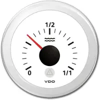 VDO Vis Linje 0-1/enkelt Skala Ferskvannsnivå Instrument 4-20m 1 A