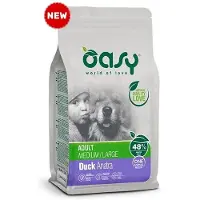 Oasy Ett Animalsk Protein Voksen Mellom/stor And Tørr Hundemat 12kg