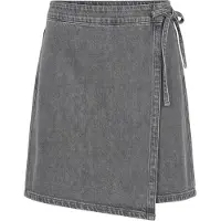 Object Rosie Denim Kort Skjørt