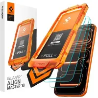 Spigen Glass tR AlignMaster S 3 Pack - iPhone 17 Pro