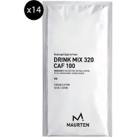 Maurten Drikkeblanding 320 Caf 100 Eske Nøytral Smak 83g 14 Enheter