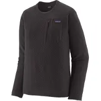 Patagonia R1 Air Crew Genser svart