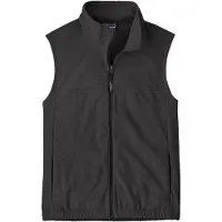 Patagonia Textured Fleece Vest svart
