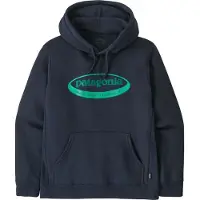 Patagonia 95 Oval Logo Uprisal Hettegenser blå