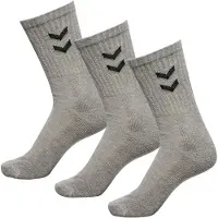 Hummel Sokker - 3-pack - Grey Melange - - 32/35 - Sokker