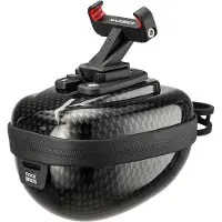RockBros Rigid Hard Shell Compact Saddle Bag 0.4 L - Black