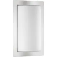LCD Utendørs LED-vegglampe Luis, glass, stål