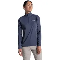 Craghoppers Nosilife Solar Shield+ Half Zip Langarmet T-skjorte