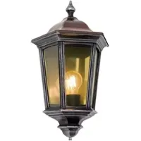 Orion Utendørs vegglampe Antoine halvskål