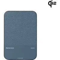 Native Union (Re)Classic magnetisk powerbank Qi2 5000 mAh, mørkeblå