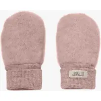 Huttelihut Votter - Ullfleece - 2-lags - Noos - Mahogany Rose - - 74/80 - Votter