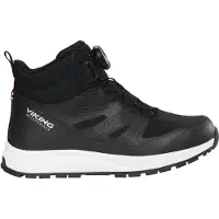 Viking Støvler - Equip Mid WP Boa - Black - - 38 - Støvler