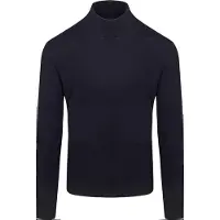 Suitable Suitabe Merino Høyhaset Genser Navy Bå Mørkebå Størrese