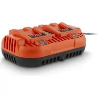 Powerplus 2x2.0a 20v Batterilader