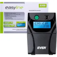 Ever Easyline 650 Avr Usb 0.65kva 360w Ups