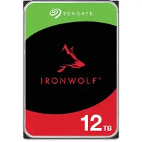 Seagate IronWolf ST12000VN0008 - harddisk - 12 TB - intern - 3,5 - SATA 6 Gb/s - 7200 rpm - buffer: 256 MB