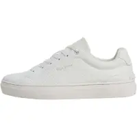 Pepe Jeans for woman. PLS000045 White Camden Hiss sneakers (41), Flat, Laces, Casual