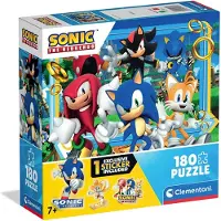 Clementoni Sonic Square Box Puzzle 180 Stykker