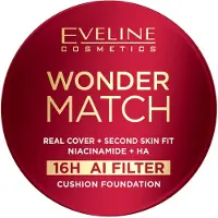 L'Oréal Paris EVELINE_Wonder Match Cushion Foundation dekkende ansiktsfoundation 03N 15ml