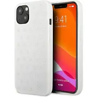 Mercedes Sølvfarget stjernemønster-etui til iPhone 13 mini - hvit