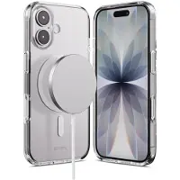 Crong Clear MAG Cover - MagSafe iPhone 17 Case (Clear)