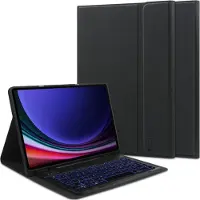 Tech-Protect Samsung Galaxy Tab S9/S9 FE/S10 FE/S10 Lite SmartCase Pen Bluetooth-tastaturveske - svart