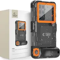 Tech-Protect Universal Vanntett Mobilpose til Dykking - 6.7 - Oransje