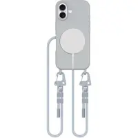 TechProtection MagNecklace MagSafe Case for iPhone 16 - Gray