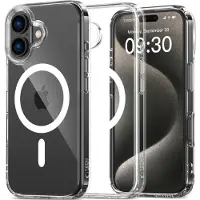 Tech-Protect FLEXAIR hybrid MagSafe-omslag til iPhone 16 Plus klar