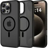 Tech-Protect MagMat MagSafe iPhone 16 Pro-etui - svart